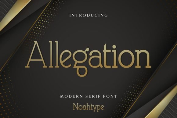 Allegation Font: A Web Designer’s Take on Using a Stylish Serif for Digital Projects