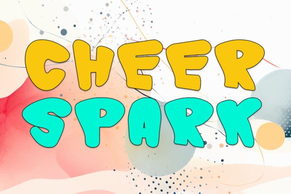 Cheer Spark: A Bold Display Font for Campaign-Ready Visuals