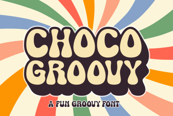 Choco Groovy: A Playful Display Font for Creative Editorial Design