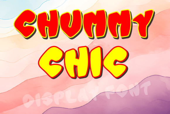 Chummy Chic: A Sophisticated Display Font for Modern Marketing