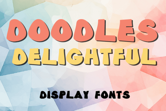 Delightful Doodles: A Playful Display Font That Elevates Your Brand