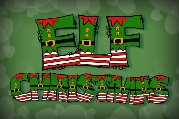 Elf Christmas: A Stylish Color Font for Modern Web Design
