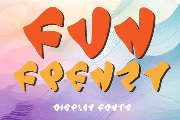 Fun Frenzy Display Font: A Bold Choice for Vibrant Web Design