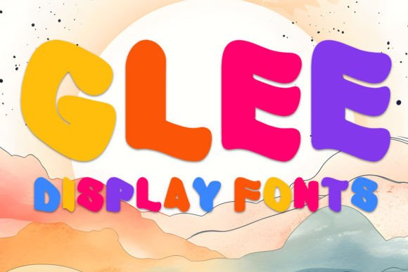 Glee: A Playful Display Font That Elevates Brand Typography