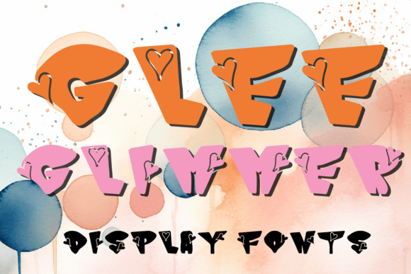 Glee Glimmer: A Joyful Display Font for Editorial and Digital Design