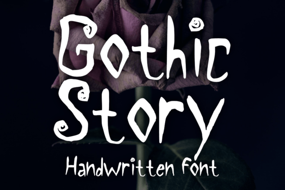 Gothic Story: A Kid-Friendly Gothic Font for Editorial Design and Digital Publishing