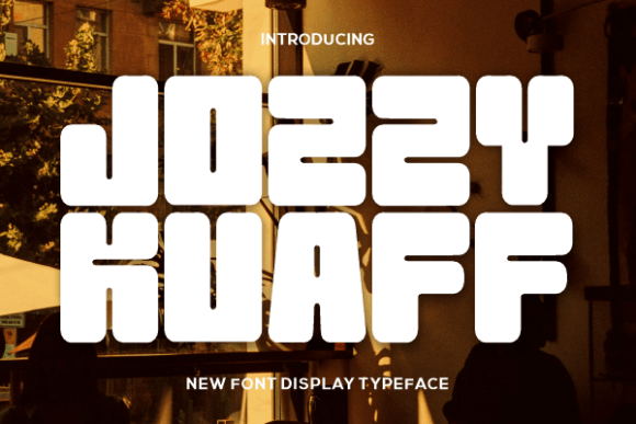 Jozzy Kuaff Font: Elevating Your Brand with a Bold Display Typeface