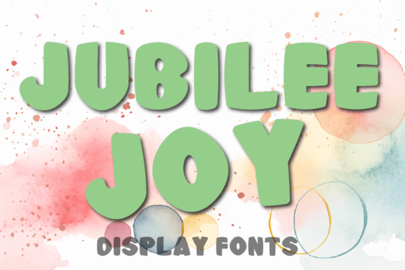 Jubilee Joy: A Display Font That Sparks Celebration in Campaign Design