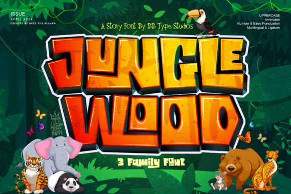 Jungle Wood: How a Bold Display Font Boosted Our Campaign's Visual Impact