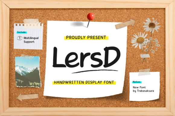 Lersd: A Modern Sans Serif Font for Digital Design Projects