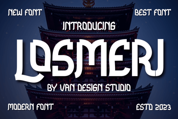 Losmeri: The Sans Serif Font That Elevates Digital Marketing Visuals