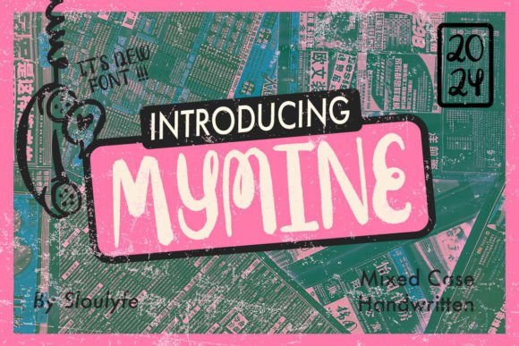 Mymine: The Display Font That Brings Campaign Vibe to Life