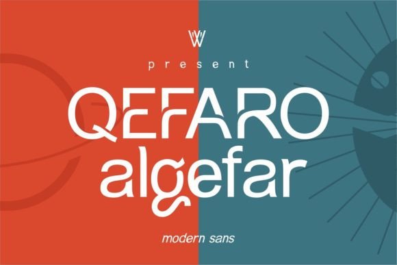 Qefaro Algefar: A Fresh Sans Serif for Modern Campaign Typography