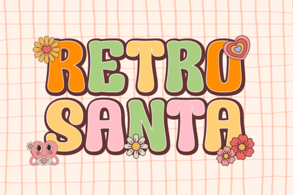 Retro Santa: A Vintage-Inspired Display Font for Modern Branding