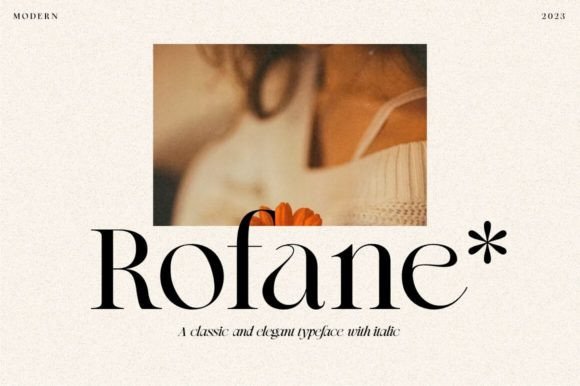 Rofane: A Timeless Serif Typeface for Makers and Creative Sellers