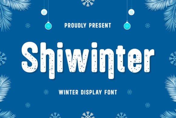 Shiwinter: A Winter Display Font That Elevates Digital Branding