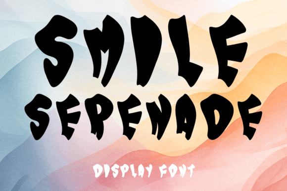 Smile Serenade: A Display Font That Elevates Web Design with Personality