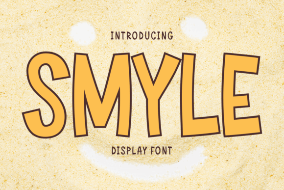 Smyle: A Versatile Display Font for Crafters and Product Makers