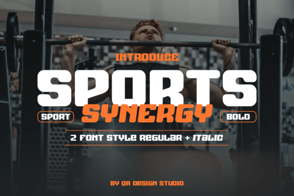 Sports Synergy: A Bold Sans Serif Font for Digital Designers