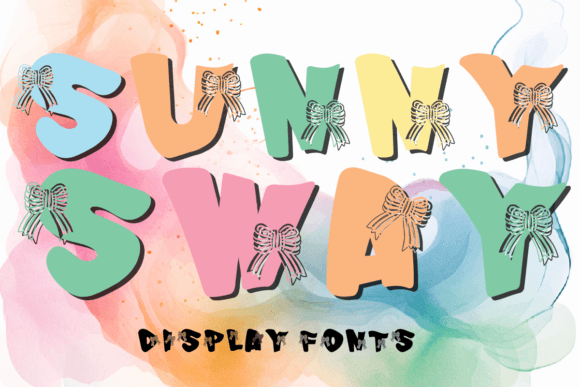 Sunny Sway: A Display Font That Brings Light to Editorial Design