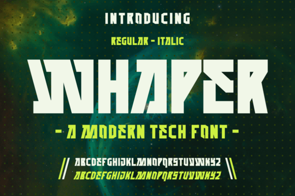 Whaper Font: A Bold Display Typeface for Modern Web Design