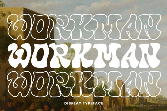 Workman Font: A Bold Display Typeface for Branding Projects