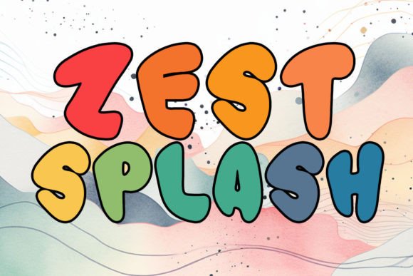 Zest Splash Font: How a Display Typeface Can Boost Your Brand’s Personality